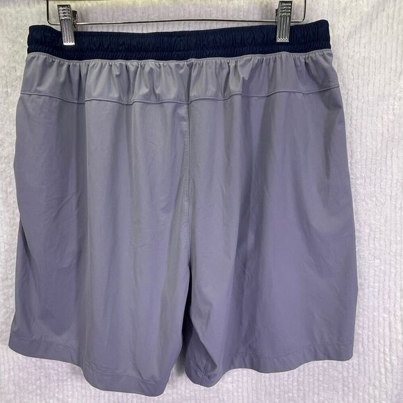 Rhône Gray Active Running Performance Athletic 6" Pursuit Short Size Large - Picture 4 of 10